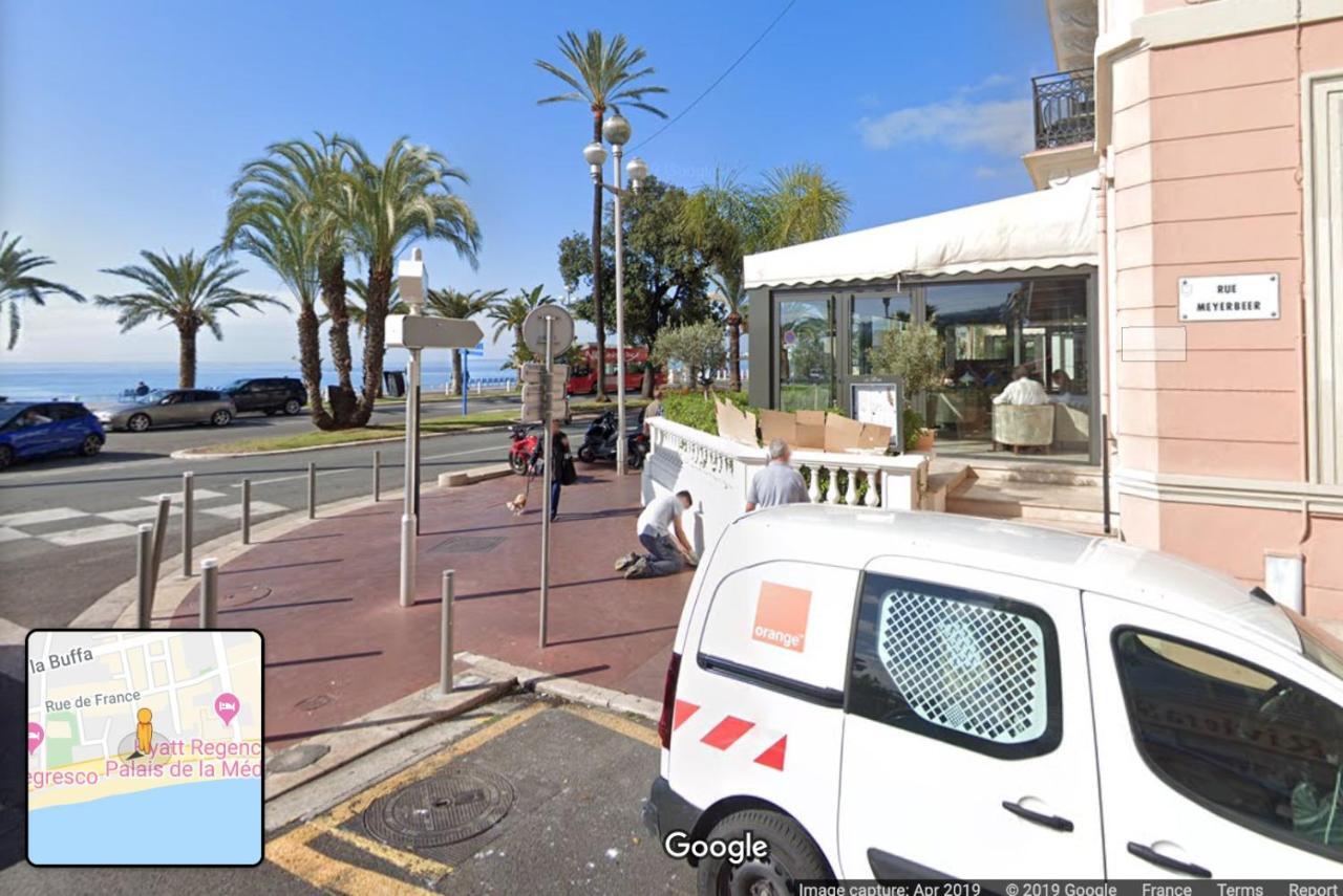 Apt 2-3 Pces Dans Le Carre D Or A 290 M Des Plages Ницца Экстерьер фото